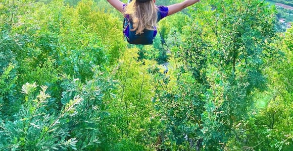 Tirana: The Balkans&#39; Longest Zipline Petrela Adrenaline Tour
