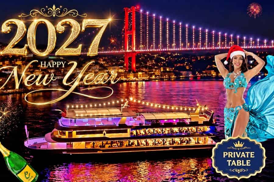 Istanbul: Silvester-Bootsfahrt auf dem Bosphorus mit Dinner-Option. Foto: GetYourGuide Istanbul: Silvester-Bootsfahrt auf dem Bosphorus mit Dinner-Option. Foto: GetYourGuide