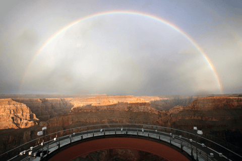 Depuis Las Vegas : visite guidée de la rive ouest du Grand Canyon