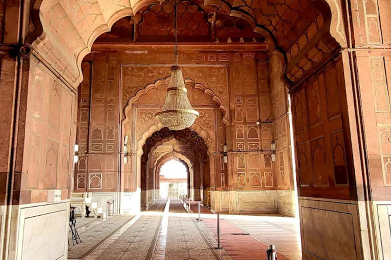Nueva Delhi: Fuerte Rojo, Jama Masjid y Chandni Chowk con almuerzoTour por el Fuerte Rojo, Jama Masjid y Chandni Chowk