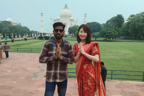 From Delhi: Taj Mahal & Agra Private Day Trip with Transfers Tour with Private Car, Driver and Local Expert Tour Guide