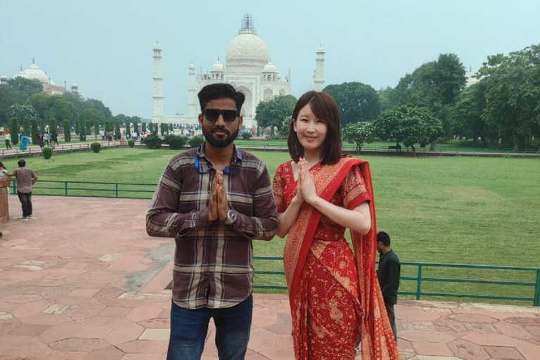 From Delhi: Taj Mahal & Agra Private Day Trip with Transfers Tour with Private Car, Driver and Local Expert Tour Guide