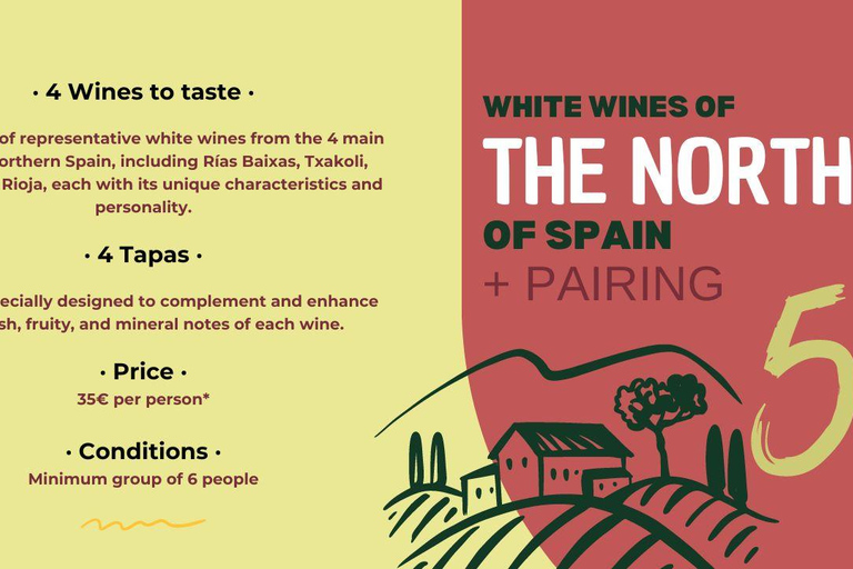 Verkostung: Nordspanische Weißweine + Pairing