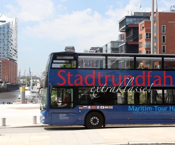 1-Day Hop-on/Hop-off Bus Tour of Hamburg Line D