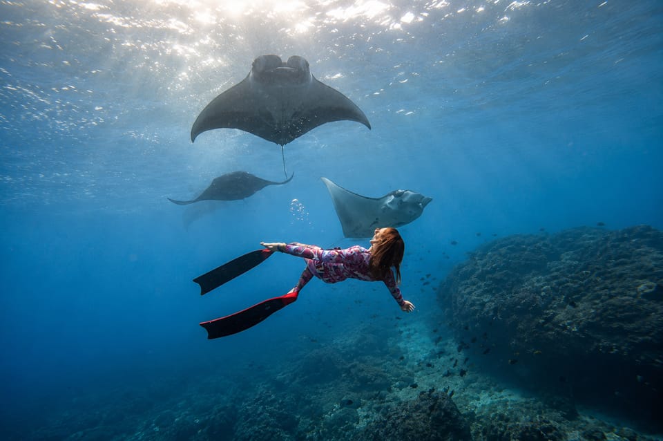 From Bali 3-Spot Nusa Penida Snorkeling w/ GoPro & West Tour