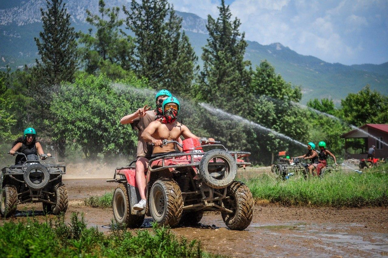 Antalya: Jeep Safari,Quad/Buggy,Zipline&CanyonVisit wLunch Jeep Safari, Quad/Buggy & Zipline – Canyon Visit (No Pickup)