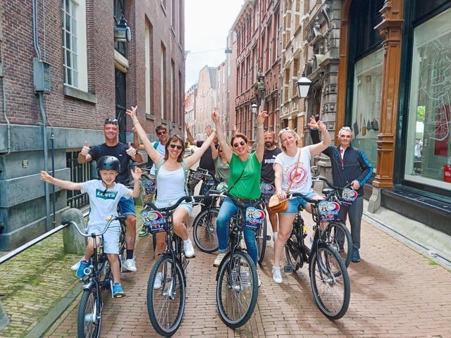 Amsterdam: Fahrradtour abseits der ausgetretenen Pfade auf Französisch