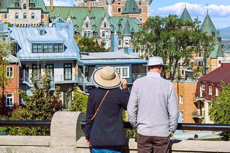 Tour a pie panorámico de la ciudad de Quebec