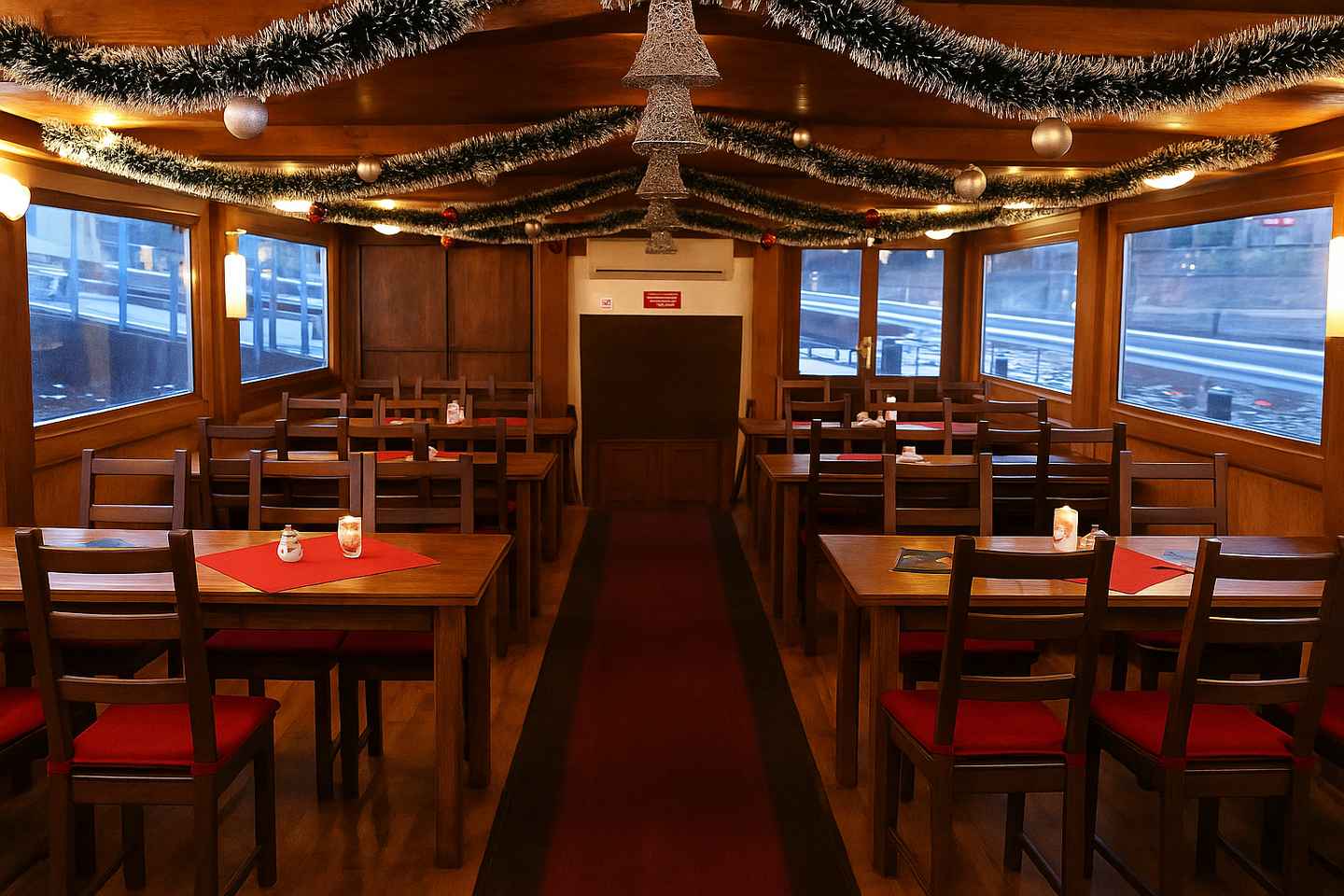 Exclusive Christmas cruise with Christmas Eve buffet