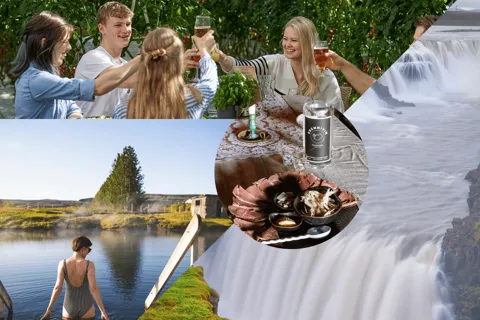 Reikiavik: Círculo Dorado y degustación gastronómica con Laguna Secreta