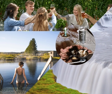 Reikiavik: Círculo Dorado y degustación gastronómica con Laguna Secreta