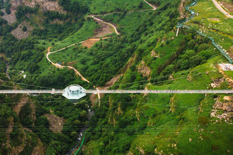 Tbilisi: Dashbashi Canyon, Diamond Bridge, Asureti village