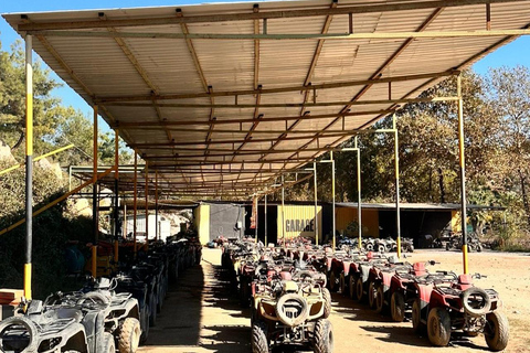 Alanya: Quad Safari Adventure with River Break Double Quad Rider Experience