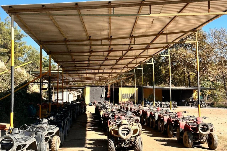 Alanya: Quad Safari Adventure with River Break Double Quad Rider Experience