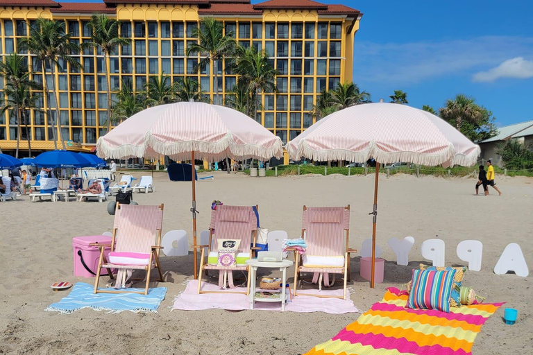 Boynton Beach: Noleggio Cabana per un giorno in spiaggia tutto incluso!