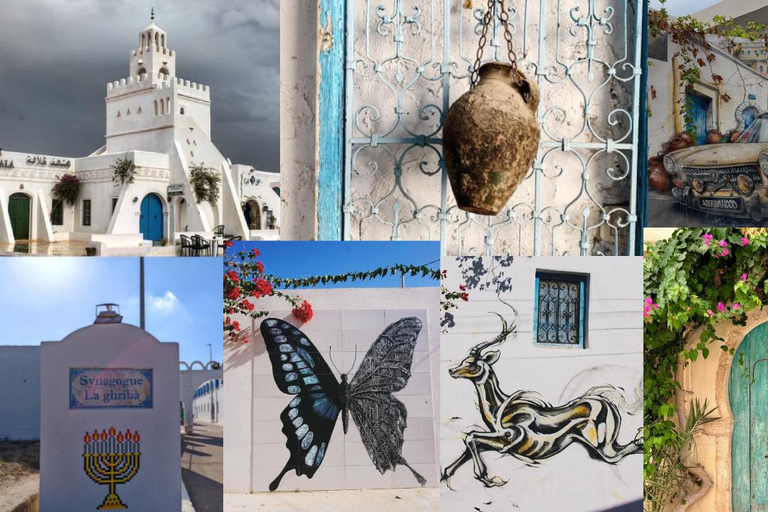 Djerba island: Pottery, jews Synagogue & Djerbahood Graffiti