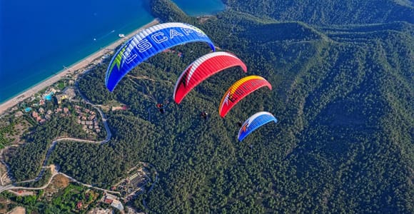 Antalya Kemer: Paragliding with Hotel Transfer & Cable Car