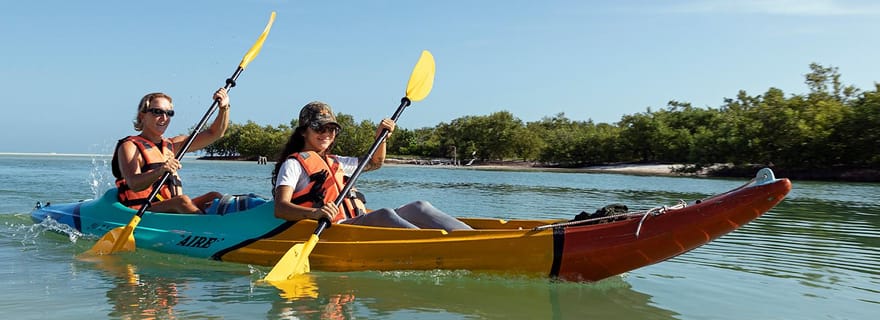 Holbox : Excursion en kayak au lever du soleil dans les mangroves