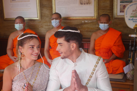 曼谷泰式佛教婚礼仪式及照片拍摄