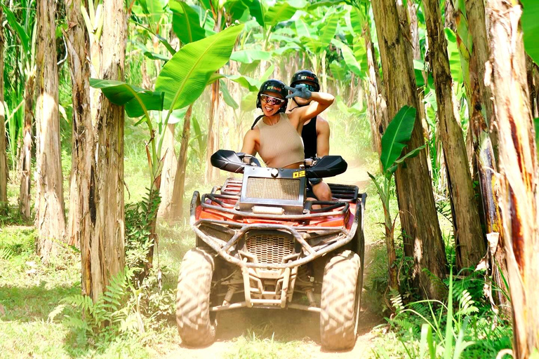Ubud: 350CC ATV Adventure and Ayung River Rafting with Lunch All-inclusive 350CC Single ATV & Ayung River Rafting