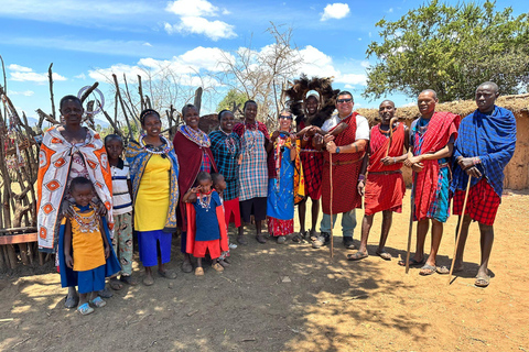 Wycieczka kulturalna do wioski Masajów