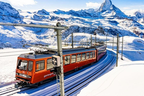 Da Basilea: Zermatt e il Cervino in tour privato per piccoli gruppiDa Basilea: tour privato in piccolo gruppo a Zermatt e sul Cervino