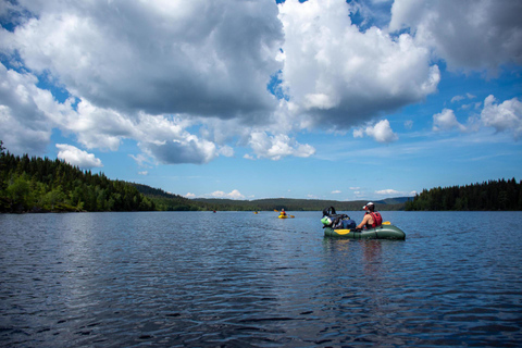 Øyangen-Tverrsjøen : Packrafting et expérience en milieu sauvage