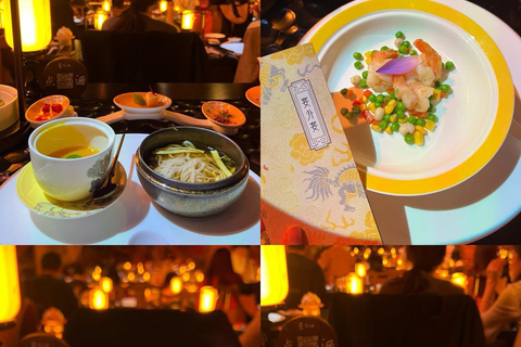 Beijing: Imperial Themed Banquet with Opera and Costume Lunch/Dinner 4th-6th Row Seat (Most Discounted)