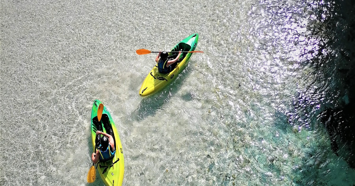 Bovec: Explore Soča River with Sit-on-top Kayak + FREE photo | GetYourGuide