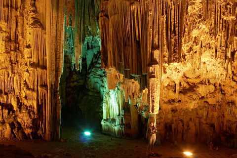 Rethymno : Excursion d&#039;une demi-journée à la grotte de Melidoni et au monastère d&#039;ArkadiDe Panormo, Lavris, Scaleta Stavromenos et Sfakaki