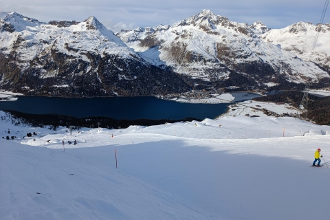 Suiza: Tour privado de un día de esquí para cualquier niveltour de medio día de 6 horas