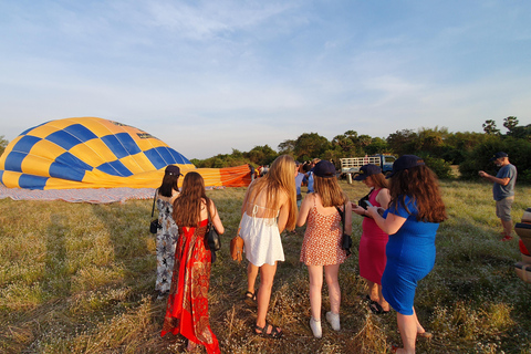 Angkor Atemberaubender Heißluftballon