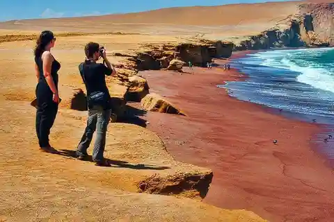 Desde Paracas-Senderismo al atardecer en la Reserva Nacional de Paracas