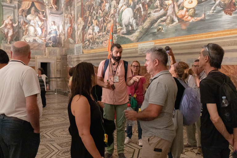 Rome : Entrée coupe-file - Visite des musées du Vatican avec accès à la basiliqueVisite matinale en portugais