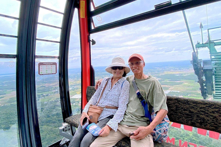 HCM City: Black Virgin Mountain, Cao Dai temple & Cu Chi Private Tour & Private Car & Guide