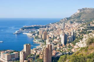 Monaco, Monte-Carlo, die Autosammlung des Prinzen und der Palast