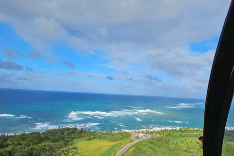 Along The Shore Visite privée en hélicoptère San Juan Puerto RicoPuerto Rico : Visite privée en hélicoptère