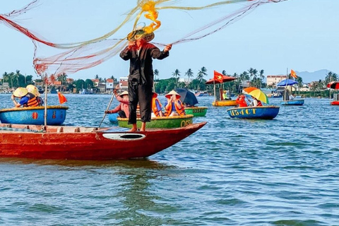 Hoi An: Basket Boat Ride in the Coconut Forest Tour experience include option hotel Pick up and Drop-off