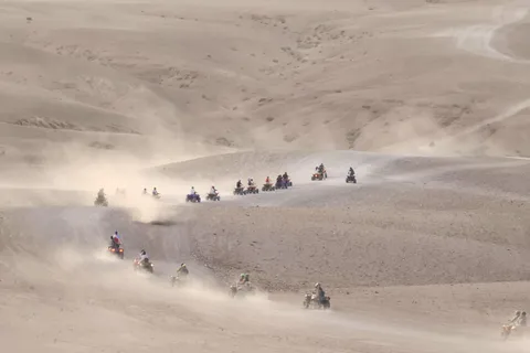 Agafay Desert: Quad & Sunset Camel Ride with Dinner Show