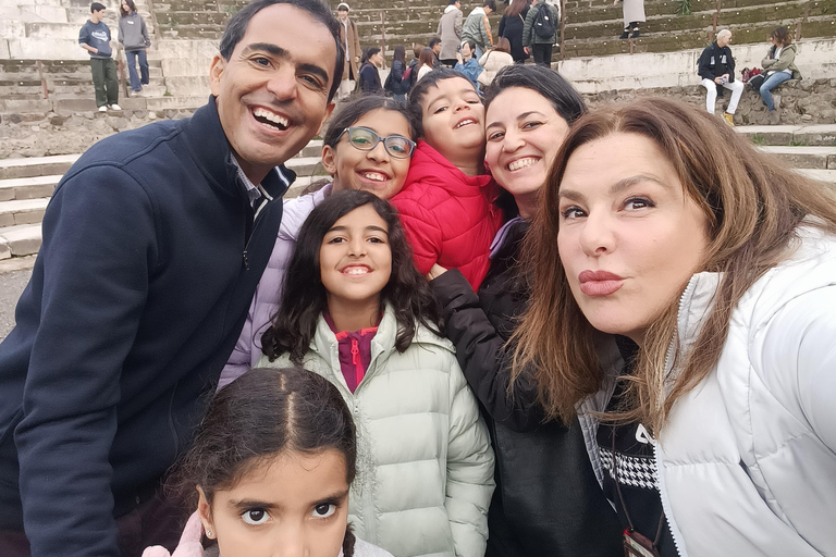 Naples Transfer to Positano & Guided tour in Pompeii