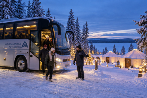 Levi: Arctic Village Evening Pass with Transfers