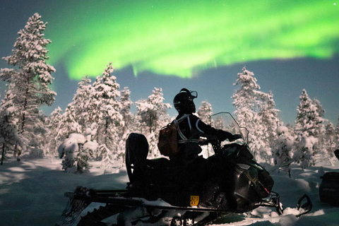 Levi: Paseo en trineo por la aurora boreal