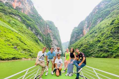 Von Sa Pa: 4 Tage Ha Giang Loop Motorrad Tour mit FahrerAbsetzen in Cat Ba