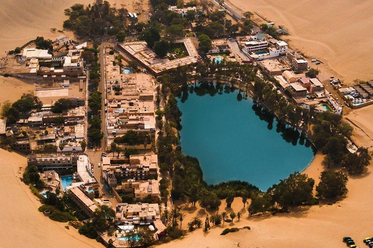 From Lima: city tour in Ica and visit the Huacachina oasis