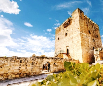 From Paphos: Trip to Limassol with Kourion & Kolossi Castle