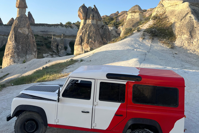 Cappadocia solnedgång eller soluppgång Jeep Safari