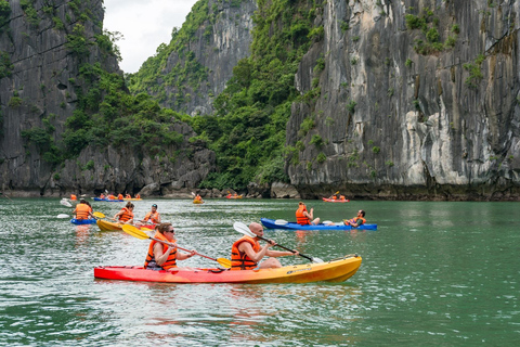 Hanoi: Crociera nella baia di Halong e Lan Ha con trasferimento in limousine