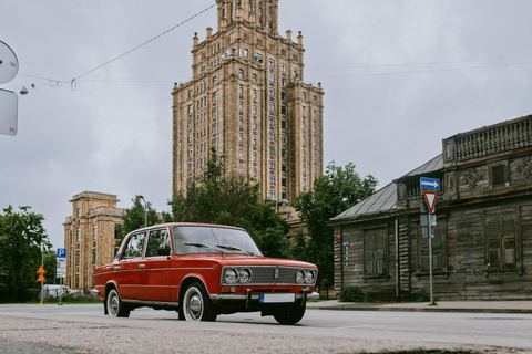 Soviet Riga: Vintage Car Tour & Life Behind the Curtain