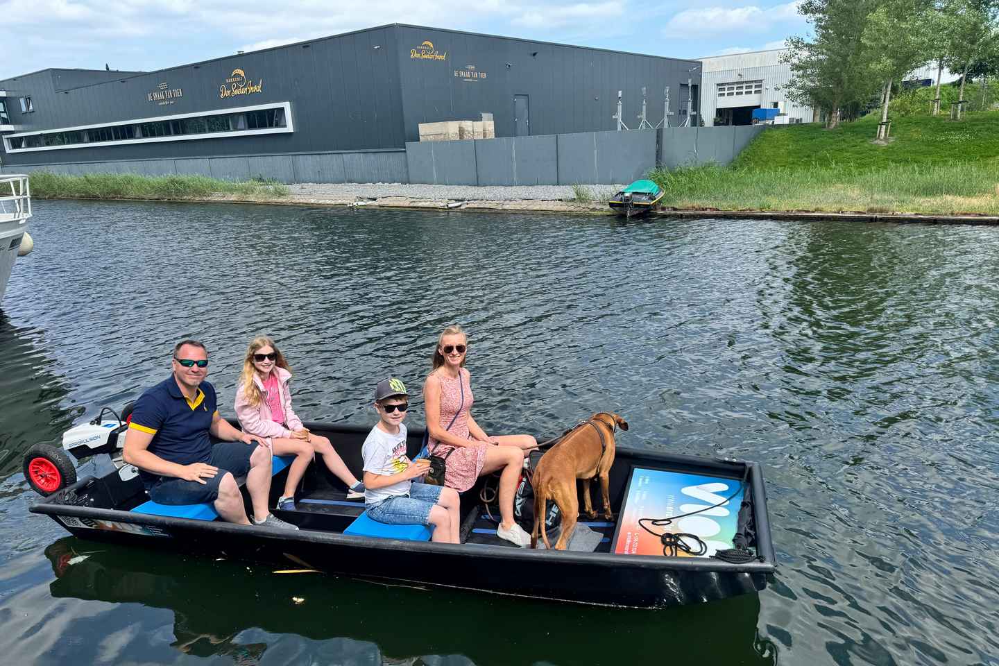 Location de bateau électrique sans guide Goes