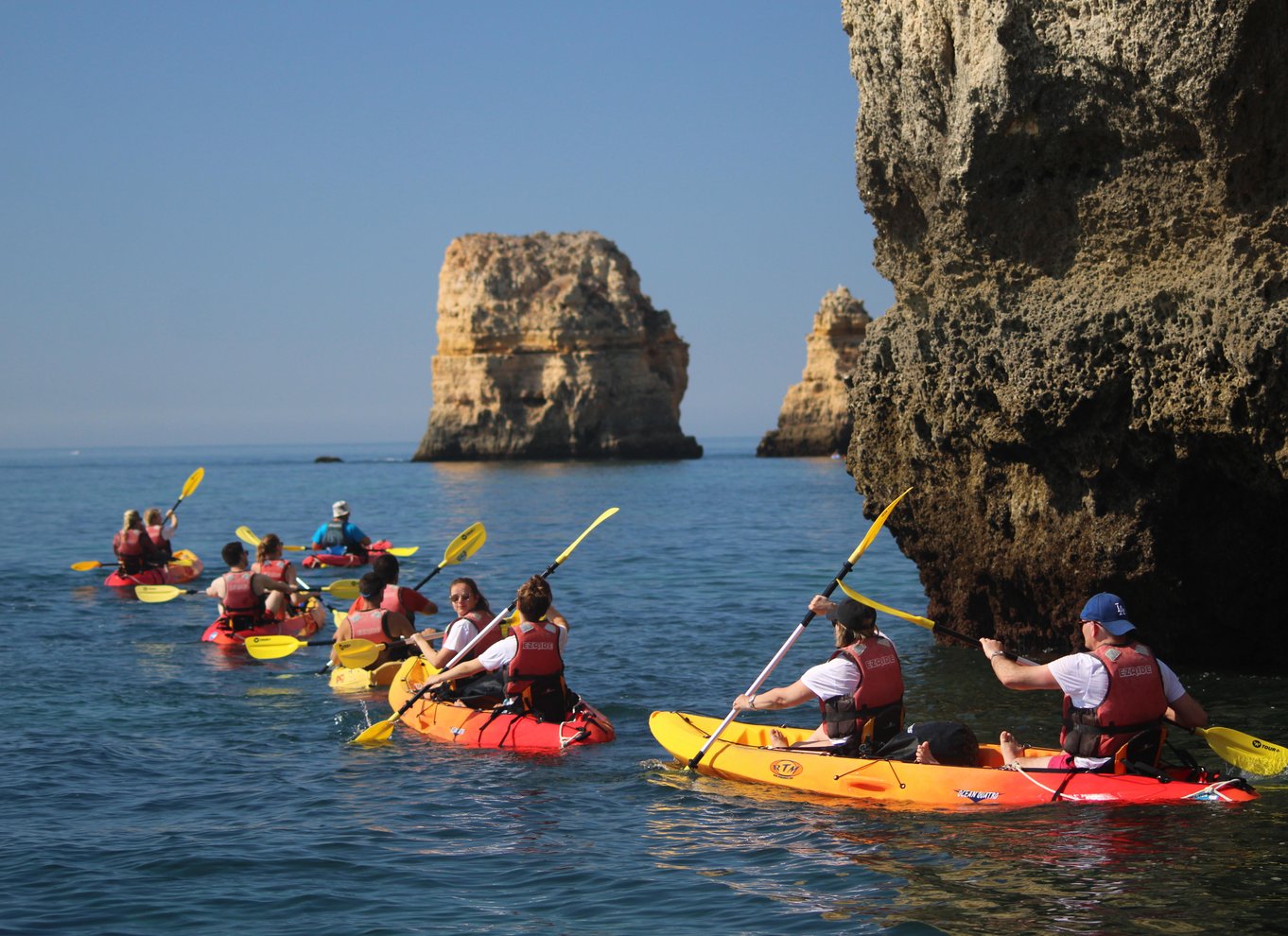 Lagos: Guidet kajaksejlads og snorkling